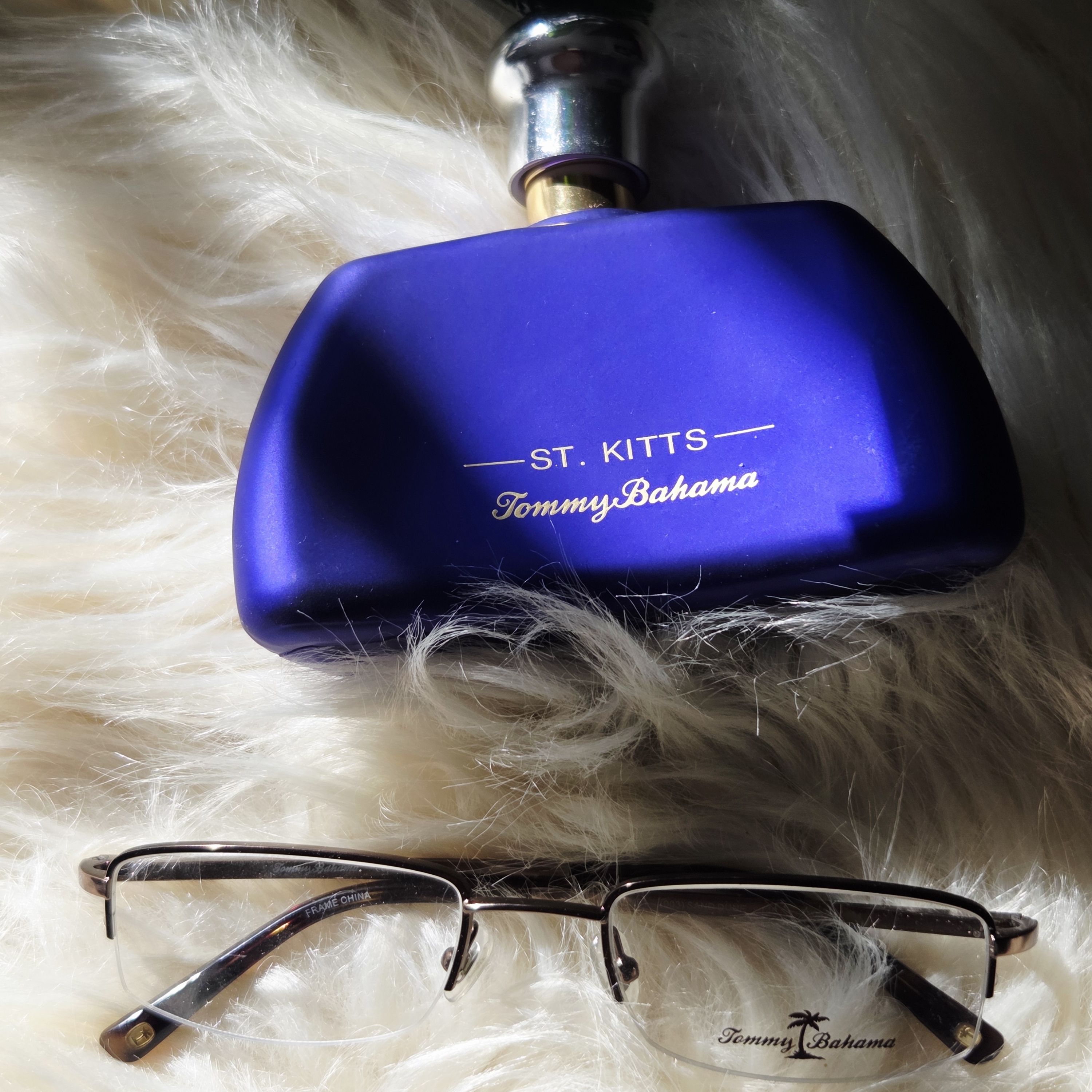 Tommy Bahama Purple Cologne And Brown Glasses Tommy Bahama Purple Cologne And Brown Glasses